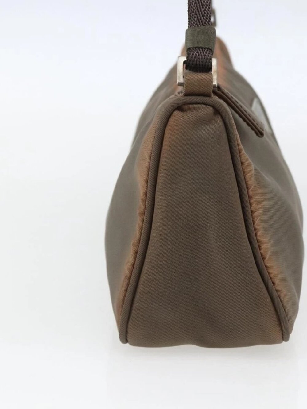 PRADA Accessory Pouch Nylon Brown Auth bs33343 - Picture 4 of 15
